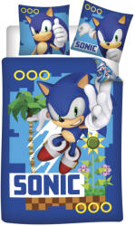  Sonic, a sündisznó Coin Chase ágyneműhuzat 140×200cm, 70×90 cm - szukits
