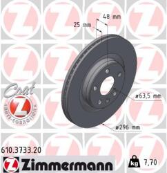 ZIMMERMANN Disc frana ZIMMERMANN COAT Z 610.3733. 20 (610.3733.20)