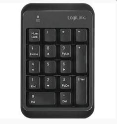 Logilink Bluetooth 5.1 Billentyűzet fekete (ID0201) (ID0201) (ID0201)