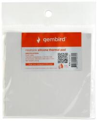 GEMBIRD 100 x 100 x 1 mm hővezető lap (TG-P-01)