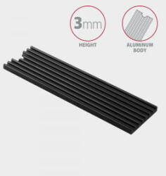 AXAGON CLR-M2L3 passzív M. 2 SSD hűtőborda fekete
