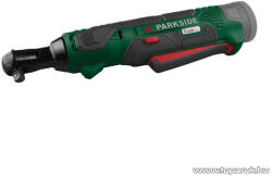 ParkSide PAR 12 B1 SOLO Akkus racsnis kulcs hordtáskával, 12 V / 54 Nm (akkumulátor és töltő nélkül)