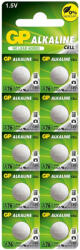 GP Batteries gombelem LR44 LR1154 (A76) 10db/bliszter (GPA76F-U10)