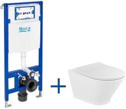 Roca Gap Round set wc cadru cu capac A893104470 (A893104470)