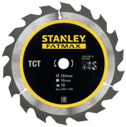 STANLEY - Panza fierastrau circular TCT FatMax, 184x16mm, 18 dinti [STA15360-XJ] (STA15360-XJ) - bricolaj-mag