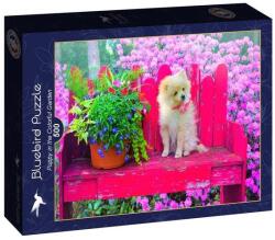 Bluebird Puzzle 500 db-os puzzle - Puppy in the Colorful Garden (90107)