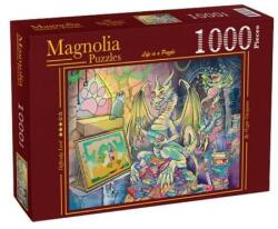 Magnolia 1000 db-os puzzle - The Dissectologist - Özgür Gücüyener Special Edition (1030)