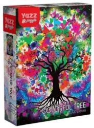 Yazz 1000 db-os puzzle - Colorful Tree (3808) (3808)