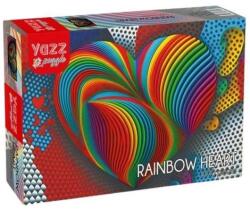 Yazz 1000 db-os puzzle - Rainbow Heart (3824) (3824)