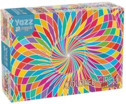 Yazz 1000 db-os puzzle - Colored Circle (3837) (3837)