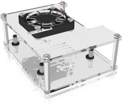 RaidSonic Schutzgehäuse IcyBox Schutzgehäuse für Raspberry Pi Acryl extern retail (IB-RP106) (IB-RP106)