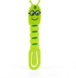 Thinking Gifts Flexilight Könyvjelző olvasólámpa - Kukacos - Flexilight Bookworm Green (CCRS3000-TG-FLBWG)