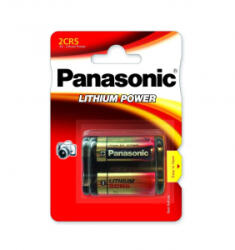 Panasonic 6V 2CR-5L/1BP Lítium fotóelem (2CR-5L/1BP) - aqua