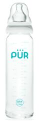PUR BABY Biberon din sticla, 240ml, PUR
