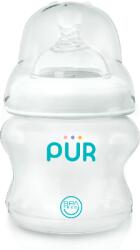 PUR BABY Biberon Comfort cu gura larga, 150ml, PUR