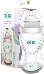 PUR BABY Biberon Advanced cu gura larga, 250ml, PUR