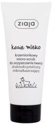 Ziaja Goat´s Milk Siliceous Micro-Scrub kecsketejes szilikátos mikroszemcsés bőrradír 75 ml nőknek