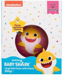 Pinkfong Baby Shark Bath Fizzer Pink fürdőbomba 200 g