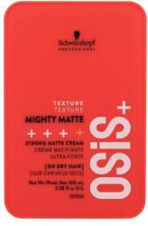 Schwarzkopf Osis+ Mighty Matte Strong Matte Cream hajfixáló és mattító hajkrém 100 ml nőknek
