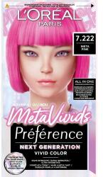 L'Oréal Préférence Meta Vivids hajszínező 75 ml árnyék 7.222 Meta Pink nőknek