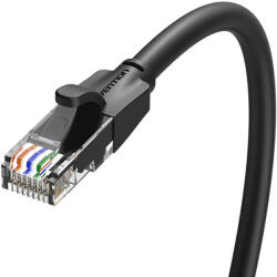 Vention IBEBU CAT6 Patch Kábel - 35 m, Fekete