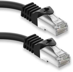 S-Conn S/FTP CAT7 Patch Kábel - 20 m, Fekete (75526-S)