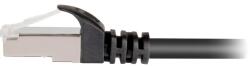 Sharkoon S/FTP CAT7a Patch Kábel - 7.5 m, Fekete