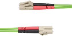 StarTech LCLCL-7M-OM5-FIBER Optikai Patch Kábel - LC Duplex, 7 m, Zöld