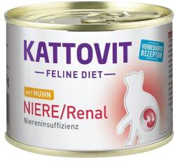 KATTOVIT Niere / Renal vese csirkekonzerv 12 x 185 g