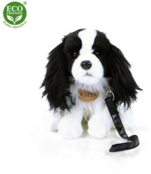 Rappa Câine cavaler de pluș cu lesă 27 cm ECO-FRIENDLY (209725)