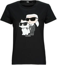 Karl Lagerfeld Tricouri mânecă scurtă Femei IKONIK 2.0 T-SHIRT Karl Lagerfeld Negru EU XL