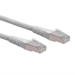 Roline S/FTP CAT6 Patch Kábel - 15 m, Szürke
