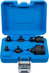 BGS technic 9-200 gépi dugókulcs átalakító adapter készlet, 1/4"-3/8"-1/2"-3/4", 6 részes (9-200) - praktikuskft