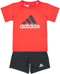 adidas Compleuri copii Băieți Essentials Organic Cotton Tee and Shorts Set adidas roșu 3 / 6 luni