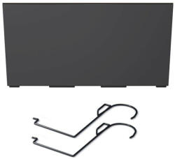 Prosperplast Cufar URBI CASE W cu carlige si insert antracit 39, 5 cm