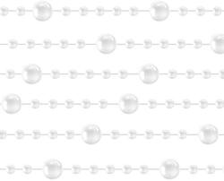 Ruhhy karácsonyfa gyöngyfüzér 5 m (id_17036-code_22499)
