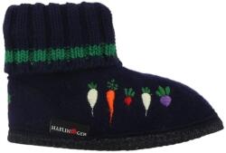 Haflinger Papuci de casă Fete HUTTENSCHUH VEGGIE Haflinger albastru 34