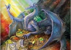 Magnolia 3509 - Blue Dragon and Treasure - 1500 db-os Mini puzzle (3509)