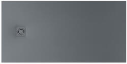 Roca Terran-N Stonex zuhanytálca 160x70 cm csúszásgátló felülettel és lefolyóval, palaszürke APA016402BC01200 (APA016402BC01200)