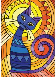 Yazz 3840 - Geometric Cat - 1000 db-os puzzle (3840)