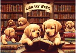 Yazz 3851 - Library Week - 1000 db-os puzzle (3851)