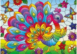 Yazz 3864 - Peacock - 1000 db-os puzzle
