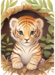 Yazz 3875 - Cute Tiger - 1000 db-os puzzle (3875)