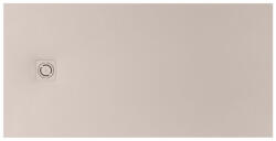 Roca Terran-N Stonex zuhanytálca 160x70 cm csúszásgátló felülettel és lefolyóval, bézs APA016402BC01650 (APA016402BC01650)