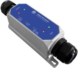 Nestron PSE-EG101W 1 portos gigabit ethernet PoE extender, 90 W, max. 250 méter, túlfeszültség védelem, IP67, IK10 (PSE-EG101W)