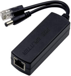 Nestron NOS-11E-12D 12V PoE splitter, PoE bemenet / 12VDC+10/100 Ethernet kimenet, max. 30W (NOS-11E-12D)