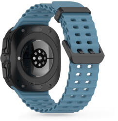 Tech-Protect IconBand Pro - Samsung Galaxy Watch Ultra (47 mm-es) szilikon sportszíj - kék (TP312283)