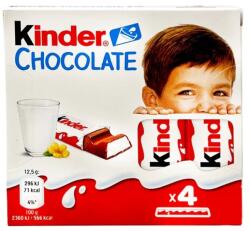 Ferrero Batoane de ciocolata cu lapte Kinder T4 50g
