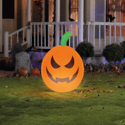 Family Felfújható RGB LED-es halloween-i tök - 40 cm Family 58943 (58943) - globalsales