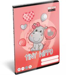 Lizzy Card Füzet A/5 3. osztályos vonalas LIZZY 32lap Lollipop Tiny Hippo